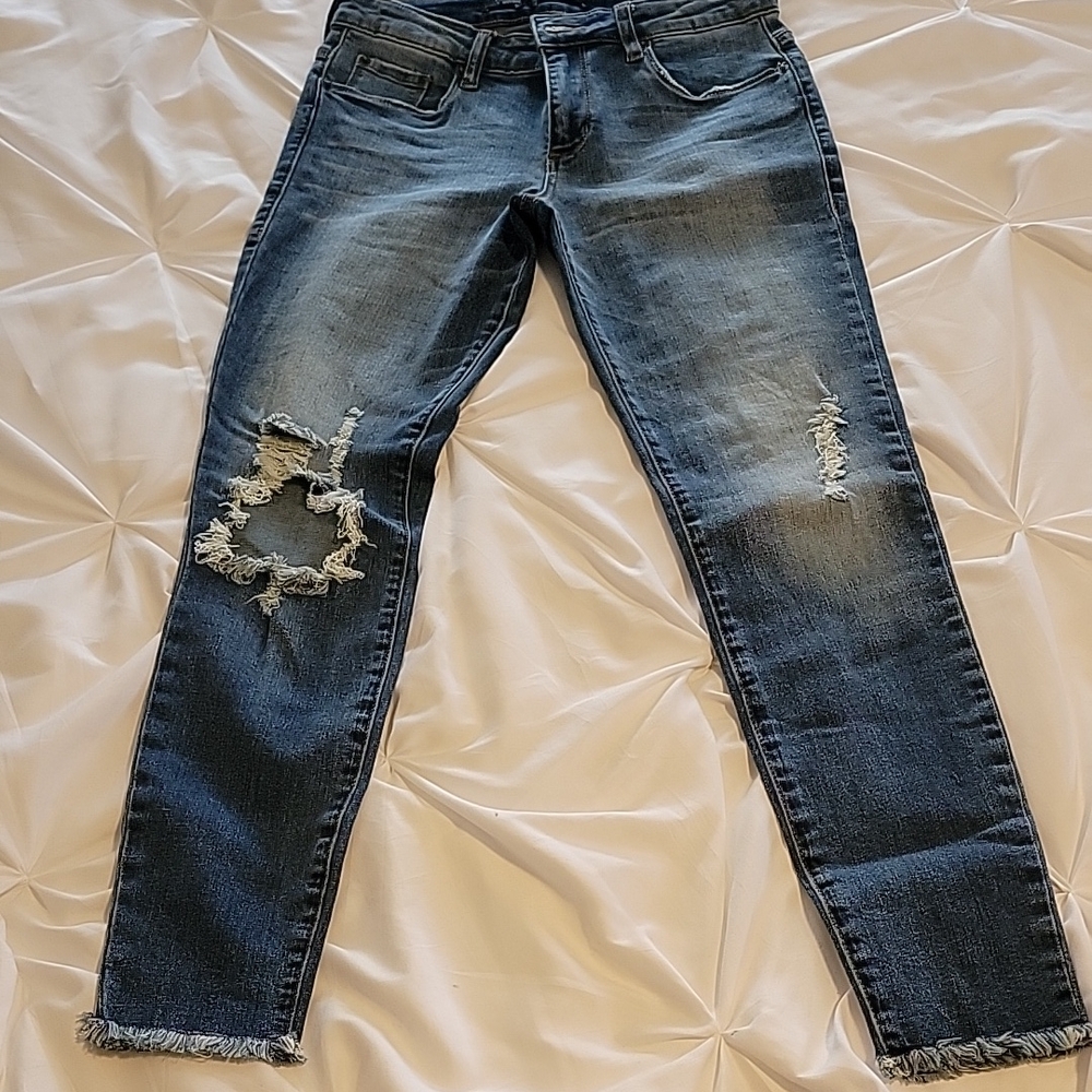 Sts Distressed Blue Jeans for Women